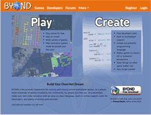 Tablet Screenshot of byond.com